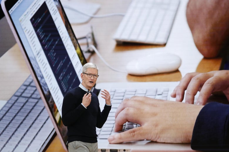 Apple CEO Tim Cook again calls for privacy regulations for companies like Facebook.